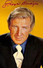 Lloyd Bridges Signed 51/2 x31/2 photo postcard  Beckett Authenticated0