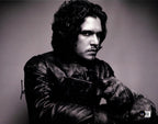 Kit Harington Signed Game of Thrones Photograph 11x14 BECKETT0