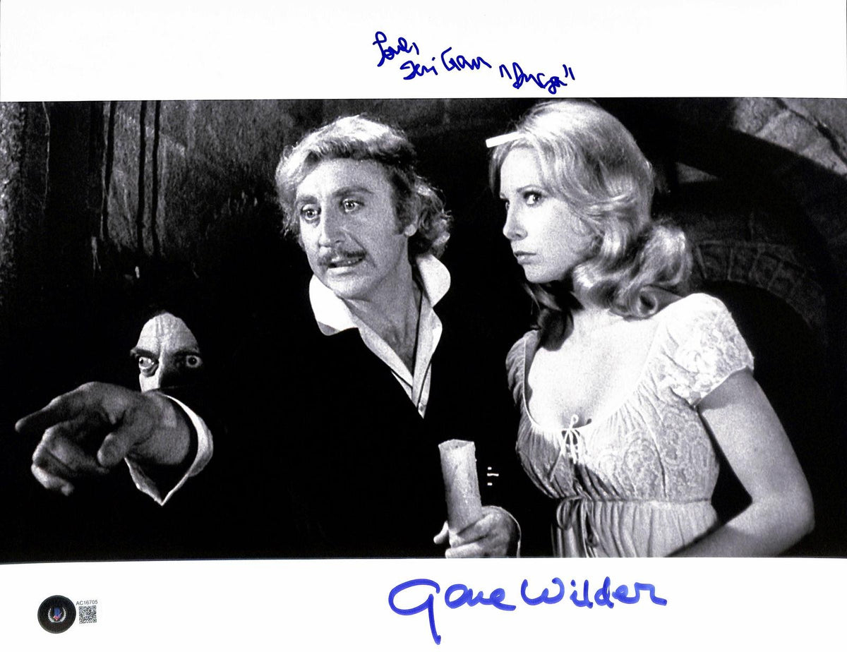 Gene Wilder & Teri Garr Signed Young Frankenstein 11x14 Photo BECKETT0