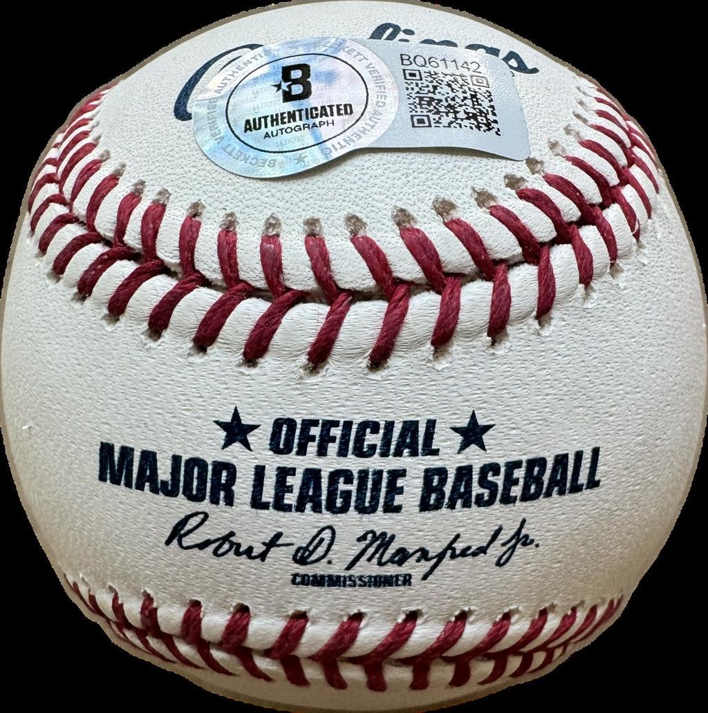 Stephen Strasburg Senators Signed Official MLB Baseball Beckett1