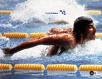 Mark Spitz Signed Olympic Swimming 11x14 Photo BECKETT0