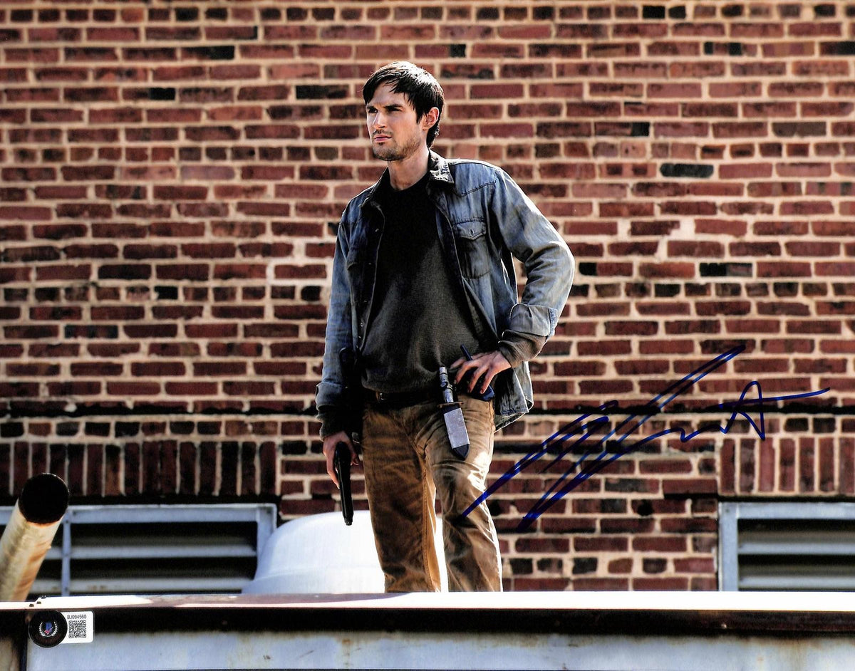 Andrew J. West "Gareth" Signed Photograph 11x14 Beckett Authenticated0