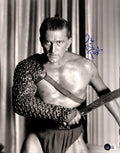 Kirk Douglas Signed Spartacus B&W Photo 11x14 Beckett Authenticated0