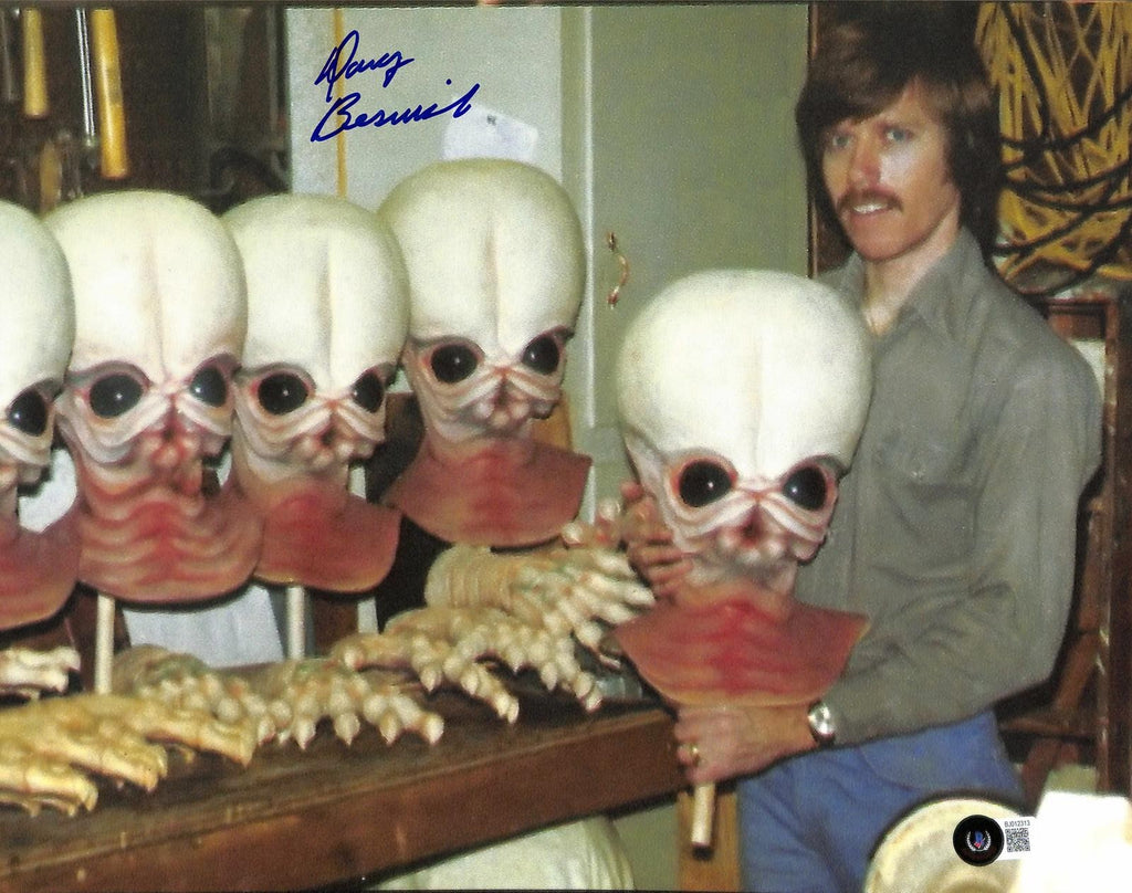 Doug Beswick Signed Star Wars Cantina Creature 11x14 Photo Beckett Authenticated0