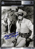 Clayton Moore Signed Lone Ranger 8x10 Photo Auto 10 BECKETT0