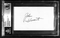 John Huarte Heisman Trophy Winner Signed Index Card Beckett Slab0