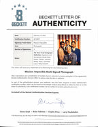 Mission: Impossible Cast x3 Signed 11x14 Photo Beckett LOA1