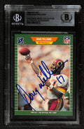 Doug Williams Signed 1989 Pro Set Washington Redskins Card Beckett0