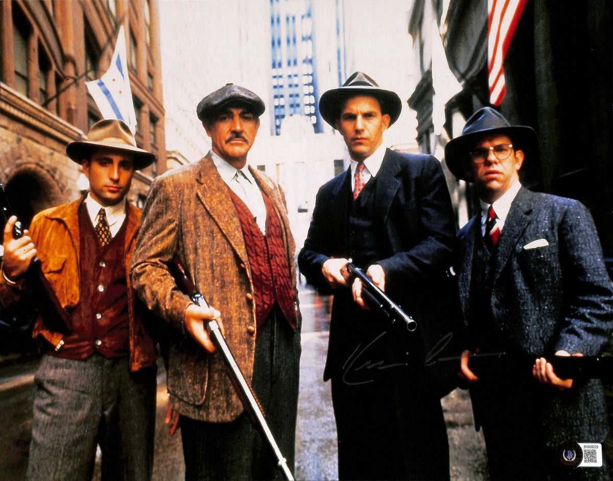 Kevin Costner Signed The Untouchables 11x14 Photo Beckett Authenticated0