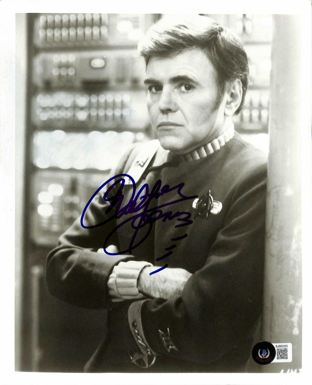 Walter Koenig Signed Star Trek Black & White Photo 8x10 Beckett Authenticated0