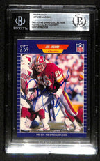 Joe Jacoby Signed 1989 Pro Set Washington Redskins Card Beckett0