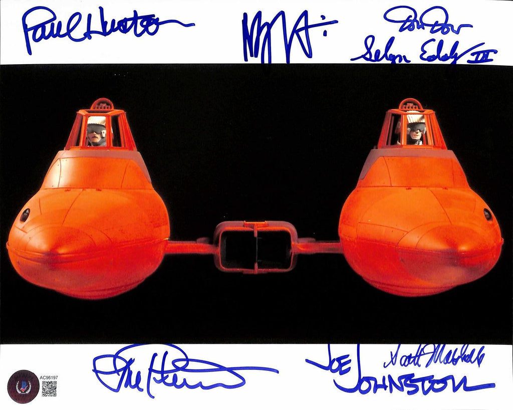 Star Wars ESB ILM POD Car 8x10 Photo Multi-Signed by 7! Beckett LOA0