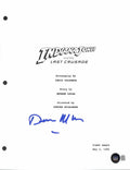 Dennis Muren Signed Indiana Jones And The Last Crusade Script Cover BECKETT0