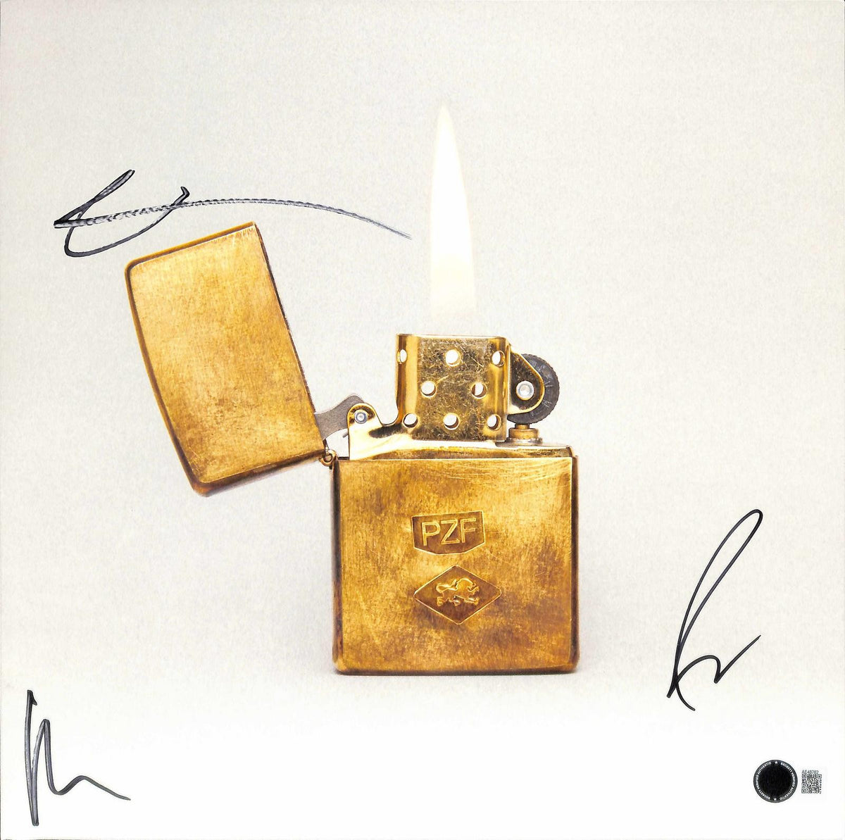 Mumford and Sons Signed x3 Prizefighter Album Flat Beckett LOA0