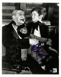 Butch Patrick & Al Lewis The Munsters Signed 8x10 Photograph Beckett0