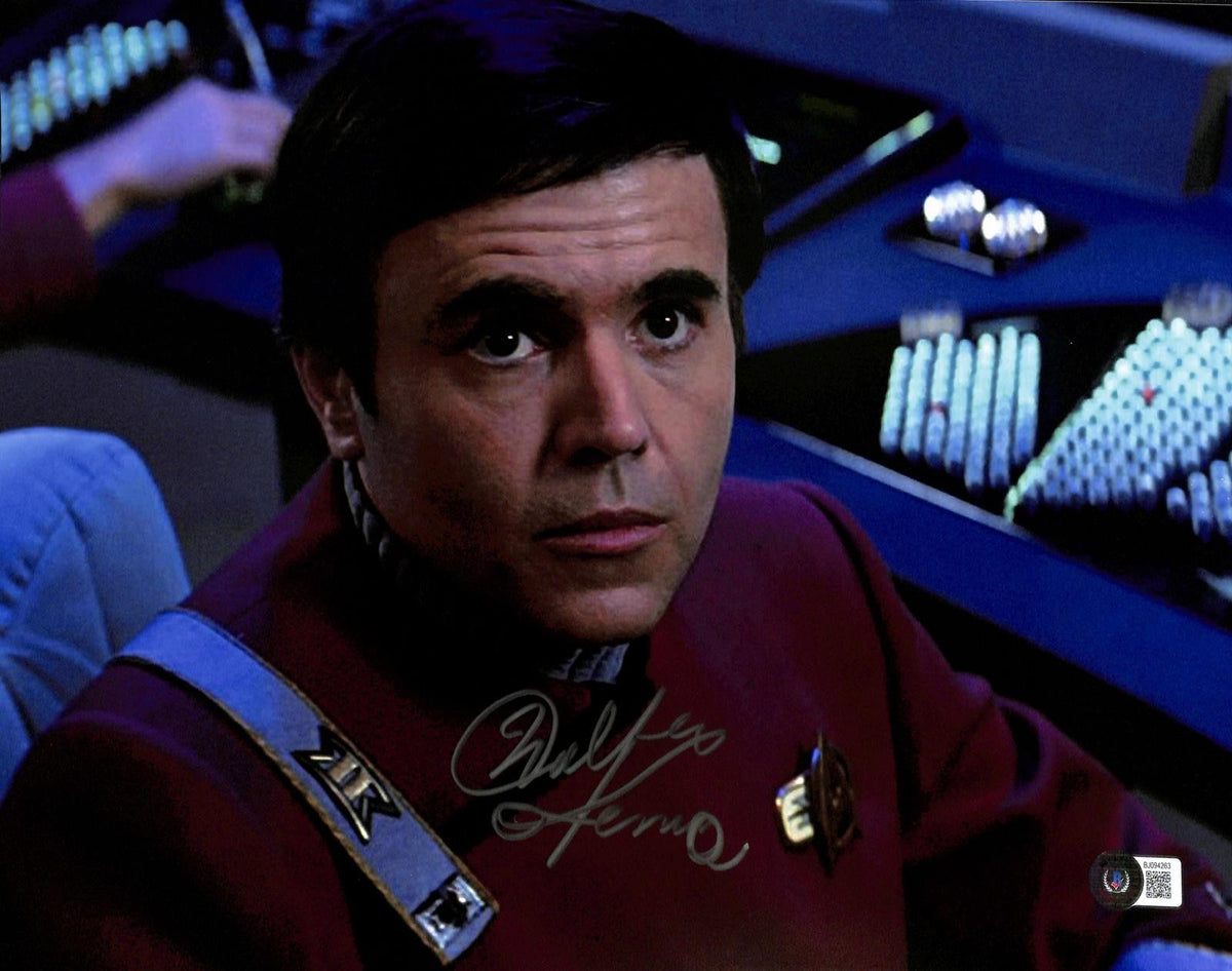 Walter Koenig Signed Star Trek Photo 11x14 Beckett Authenticated0