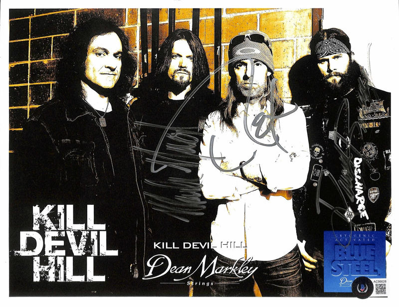 Kill Devil Hill Signed Photograph 8 1/2 x11 Beckett LOA0