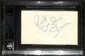 Rick Steiner WWF Legend Signed 3x5 Index Card Beckett Autograph0