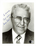 George Gobel Signed Inscribed Black and White Photo 8x10 Beckett0