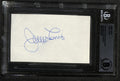 Jerry Lewis In-Person Signed 3x5 Index Card Beckett0