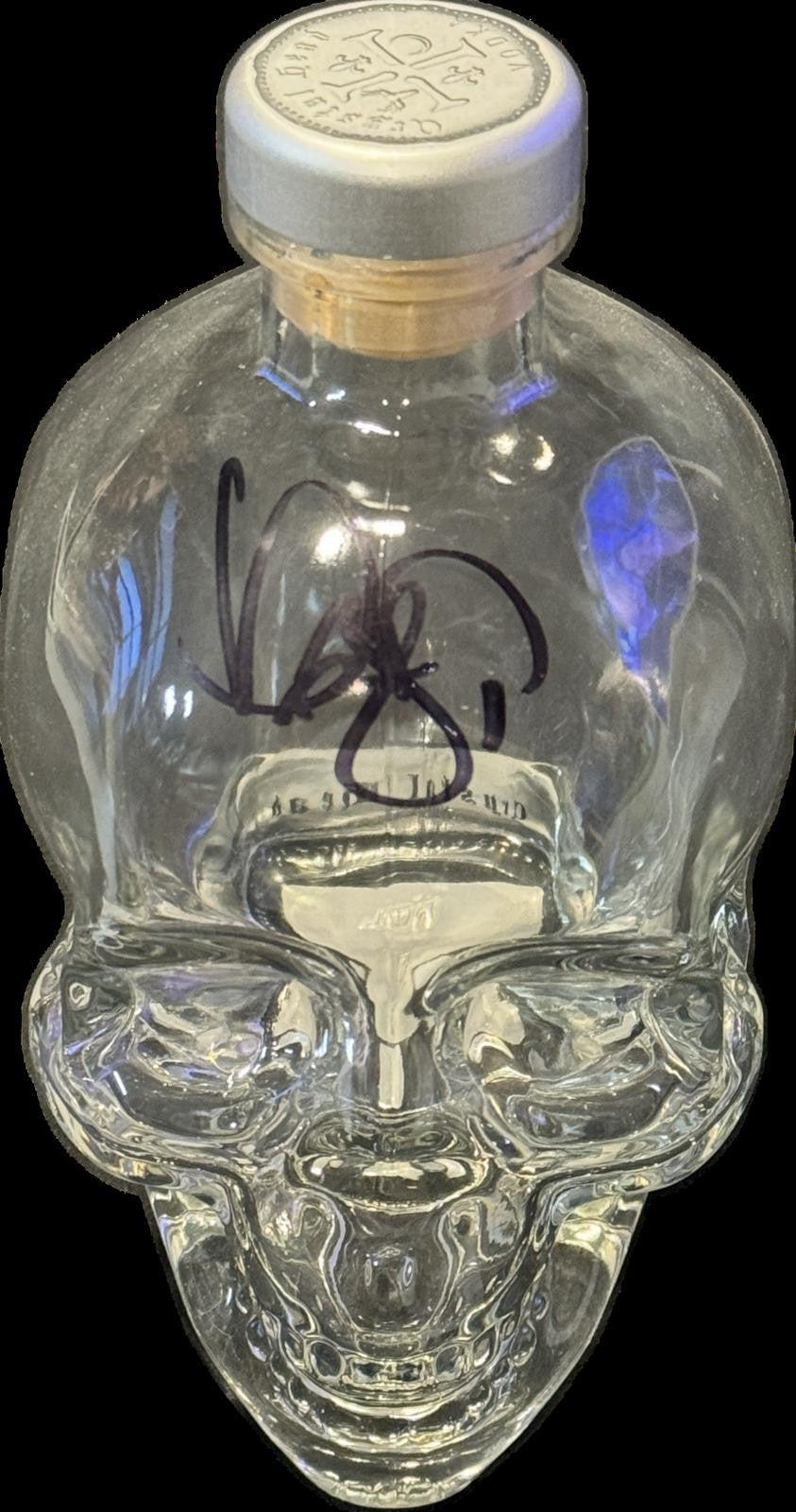 Dan Aykroyd Signed Crystal Head Vodka Skull Empty Bottle Beckett1