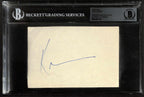 Kevin Costner Yellowstone Signed Index Card Beckett Slabbed Autograph0