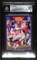 Rick Bryan Signed 1989 Pro Set Atlanta Falcons Card Beckett0