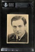 Sebastian Shaw Darth Vader Signed Vintage Small Photograph Beckett Slab Auto 100