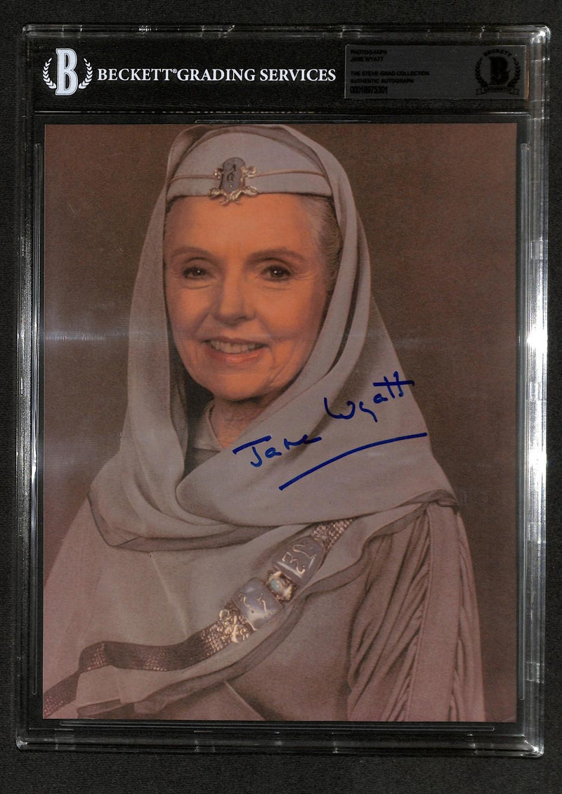 Jane Wyatt Amanda Star Trek IV The Voyage Home Signed 8x10 Photo Beckett0