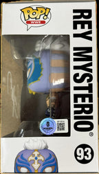 Rey Mysterio Signed Official WWE Funko Pop #93 Beckett1