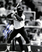 Chet Lemon Signed & Inscribed Chicago White Sox 11x14 Photo Beckett0
