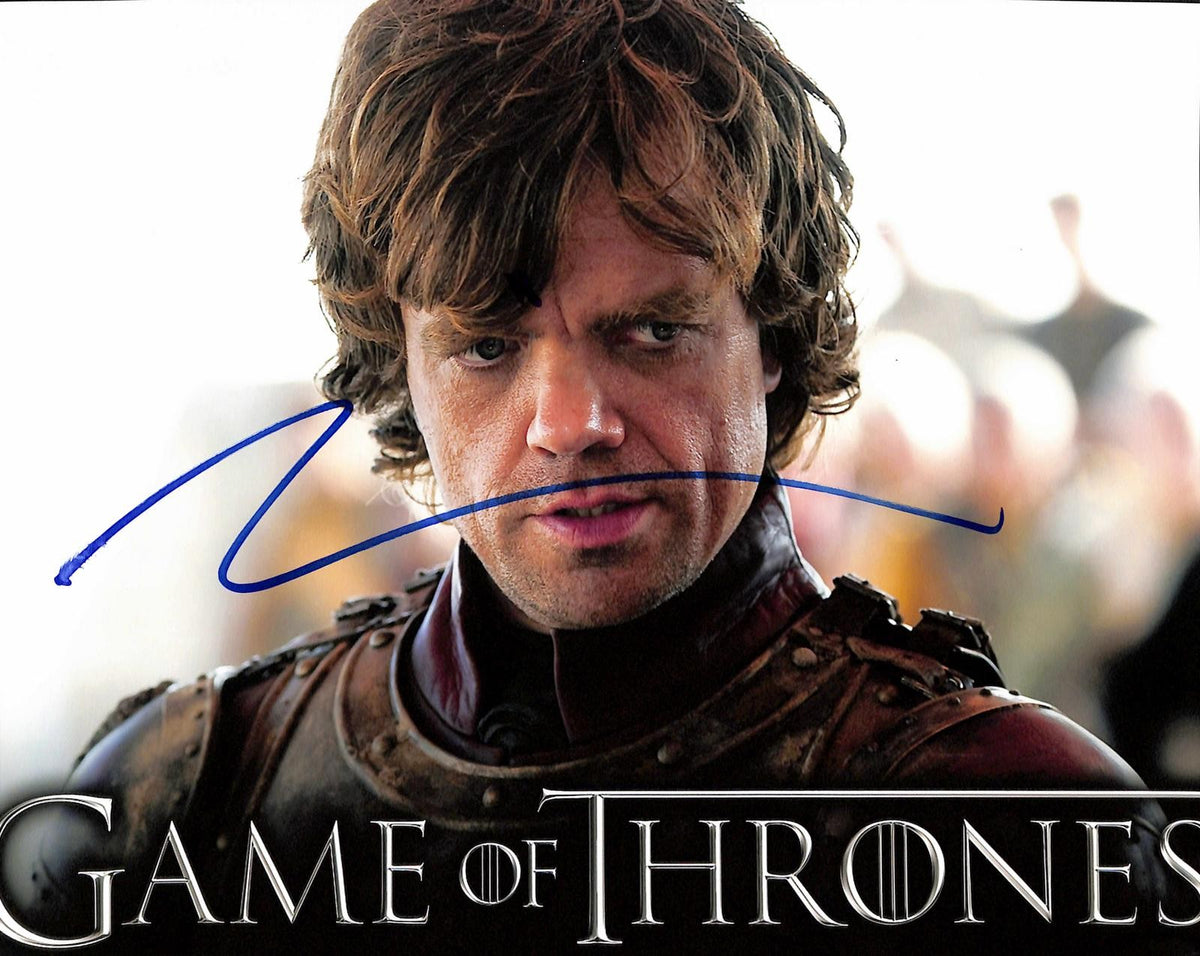 Peter Dinklage Signed 8x10 Game of Thrones Photograph Beckett Authenticated0