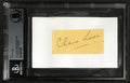 Claire Luce Legendary Actress Signed Cut Beckett Slabbed Autograph0