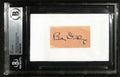 Bill Dickey New York Yankees HOF Vintage Signed Cut Beckett Autograph0