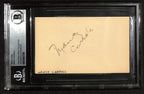 Nancy Carroll Actress Signed 3x5 Index Card Beckett Slabbed Autograph0