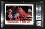 David Naughton Signed Fright Flicks Trading Card Beckett Auto 100