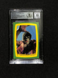 Lou Ferrigno Signed 1979 Topps Incredible Hulk Sticker #17 Beckett Auto 100