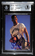 Andre Reed Buffalo Bills Signed 1991 Pro Line Portraits Card Beckett0