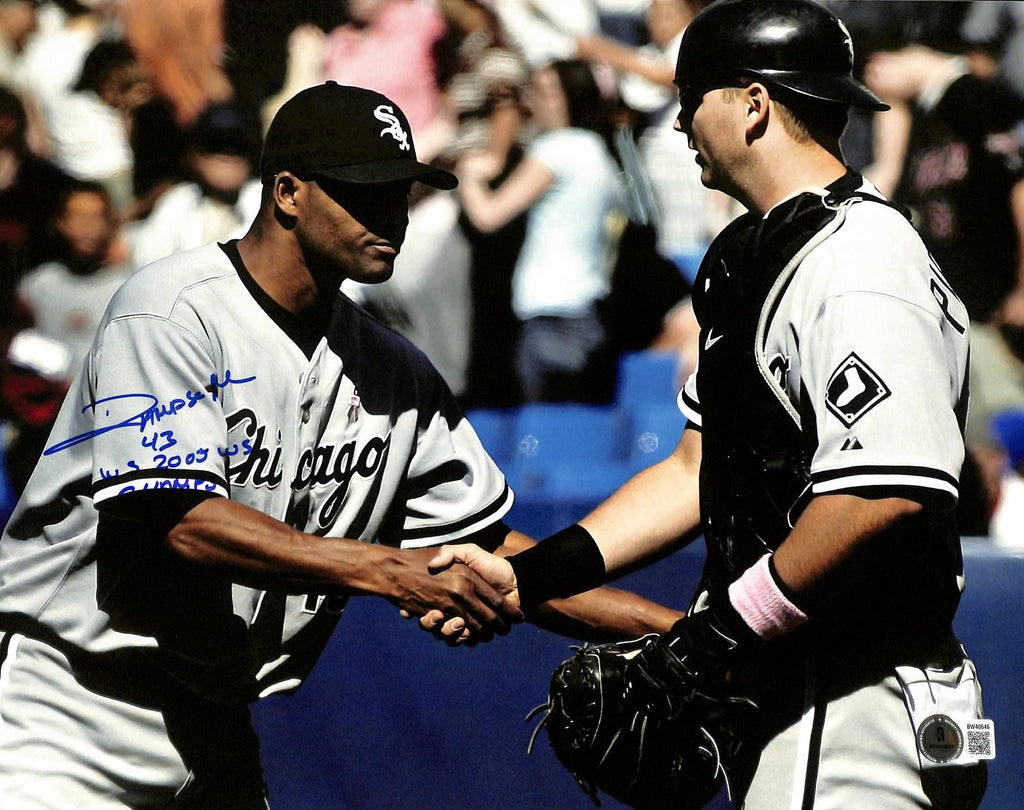 Damaso Marte Signed 2005 Chicago White Sox 11x14 Photo Beckett0