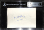 Ian McDiarmid Vintage Signed Cut Autograph Star Wars BECKETT0