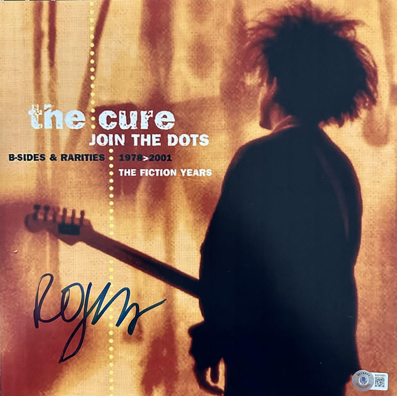 Robert Smith Signed The Cure Join The Dots Album Cover 12x12 Photo BAS0