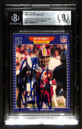 Dexter Manley Redskins Signed 1989 Pro Set Football Card Beckett0