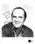 Bob Newhart Signed Inscribed 8x10 Black and White Photo Beckett Authenticated0