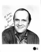 Bob Newhart Signed Inscribed 8x10 Black and White Photo Beckett Authenticated0