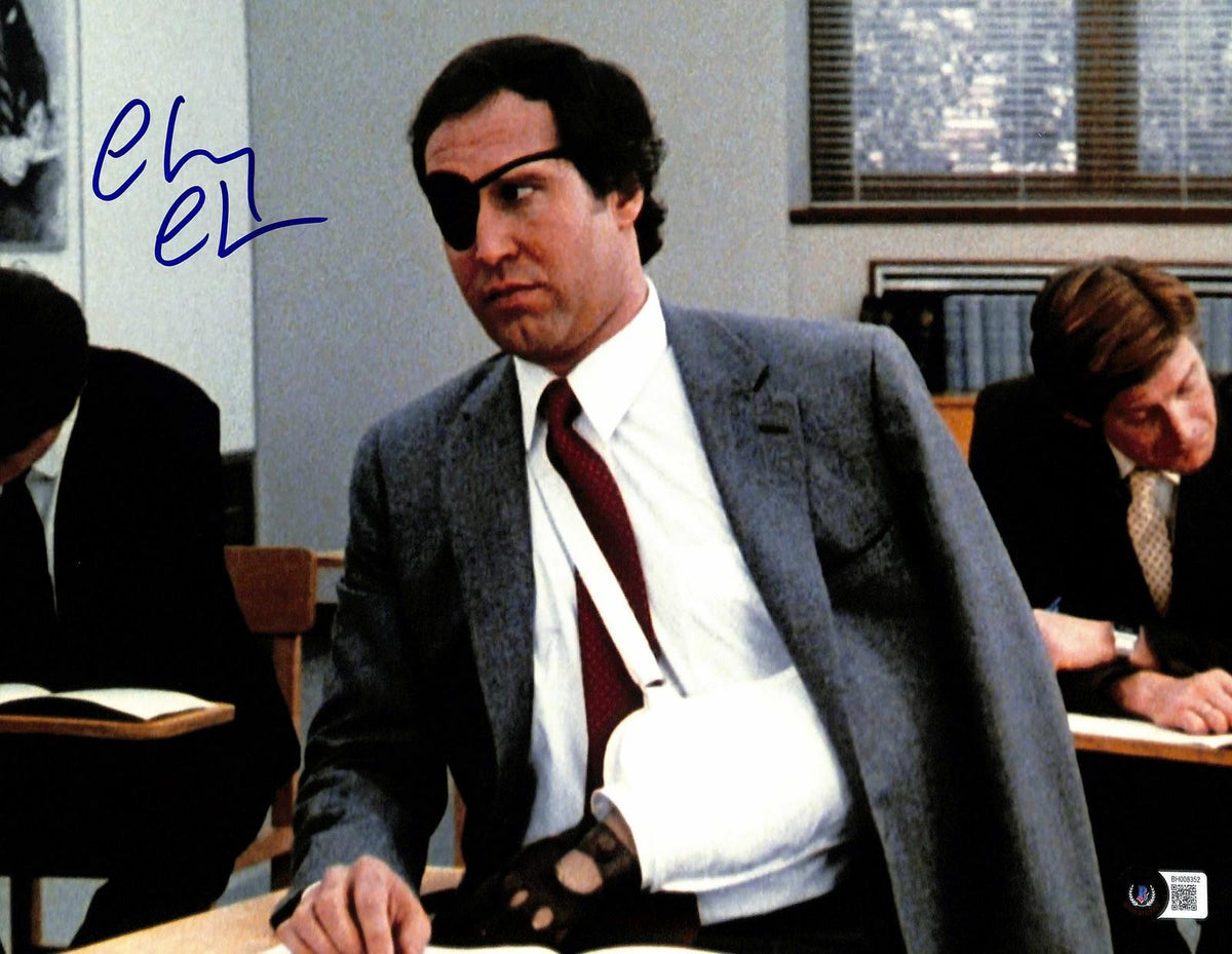 Chevy Chase Spies Like US Signed Photograph 11x14 Beckett Authenticated0