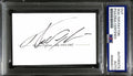Walter Payton Chicago Bears Signed Cut PSA/DNA Authentic Auto0