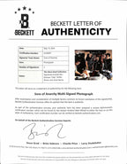 Sons of Anarchy Cast Signed 8x10 Photo Beckett Perlman Rivera1